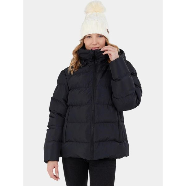 Kurtka Przejściowa Damska Fundango Amber. Czarne kurtki damskie FUNDANGO, xl, bez wzorów, bez kaptura. W wyprzedaży za 349.00 zł.