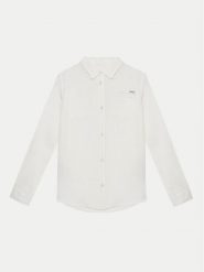 Guess Koszula L5GH00 WFBT0 Biały Regular Fit. Białe koszule chłopięce Guess, z aplikacjami, z wiskozy, bez kołnierzyka, bez ramiączek. Za 159.99 zł.