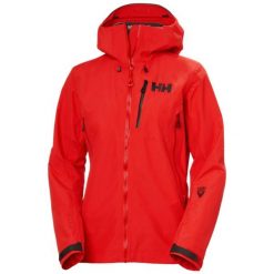 Damska kurtka turystyczna Helly Hansen Odin 9 Worlds 3.0. Czerwone kurtki damskie Helly Hansen, bez wzorów, bez kaptura. Za 2,005.50 zł.