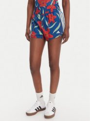 Adidas Szorty sportowe Farm Rio Pacer KD4625 Niebieski Loose Fit. Niebieskie spodenki sportowe damskie Adidas, xs, bez wzorów, z syntetyku, na fitness i siłownię. Za 169.99 zł.