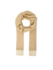 Patrizia Pepe Szalik 2F0124/8A681-B866 Beżowy. Brązowe szaliki damskie Patrizia Pepe, bez wzorów, z materiału. Za 829.99 zł.