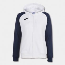 Bluza sportowa damska Joma Academy IV. Białe bluzy damskie Joma, xl, bez wzorów, bez kaptura. W wyprzedaży za 141.10 zł.