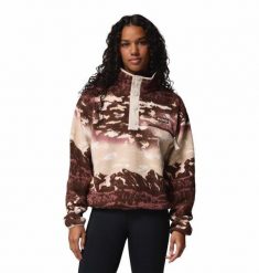 Bluza sportowa damska Columbia Helvetia Ii Tobacco Sisters. Brązowe bluzy damskie Columbia, s, bez wzorów, z materiału, bez kaptura. Za 492.00 zł.