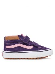 Vans Sneakersy MTE SK8-Mid Reissue V VN000D1011E1 Fioletowy. Fioletowe trampki dziewczęce Vans, bez wzorów, ze skóry, bez zapięcia. Za 239.99 zł.