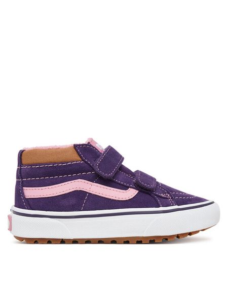 Vans Sneakersy MTE SK8-Mid Reissue V VN000D1011E1 Fioletowy. Fioletowe buty sportowe dziewczęce Vans, bez wzorów, ze skóry, bez zapięcia. Za 189.99 zł.