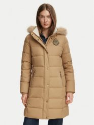 LAUREN RALPH LAUREN Kurtka puchowa 297P23455003 Brązowy Regular Fit. Brązowe kurtki damskie Lauren Ralph Lauren, s, bez wzorów, z puchu, bez kaptura. Za 1,899.00 zł.