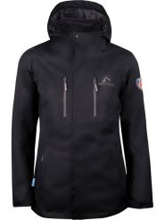Westfjord Kurtka funkcyjna 3w1 "Hverfjall" w kolorze czarnym rozmiar: XL. Czarne kurtki sportowe damskie Westfjord, m, bez wzorów, z dzianiny, bez kaptura. Za 329.42 zł.