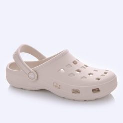 Klapki damskie Lemigo Lemigoose. Niebieskie klapki damskie Lemigo, bez wzorów, z materiału, bez obcasa, bez zapięcia. Za 55.00 zł.