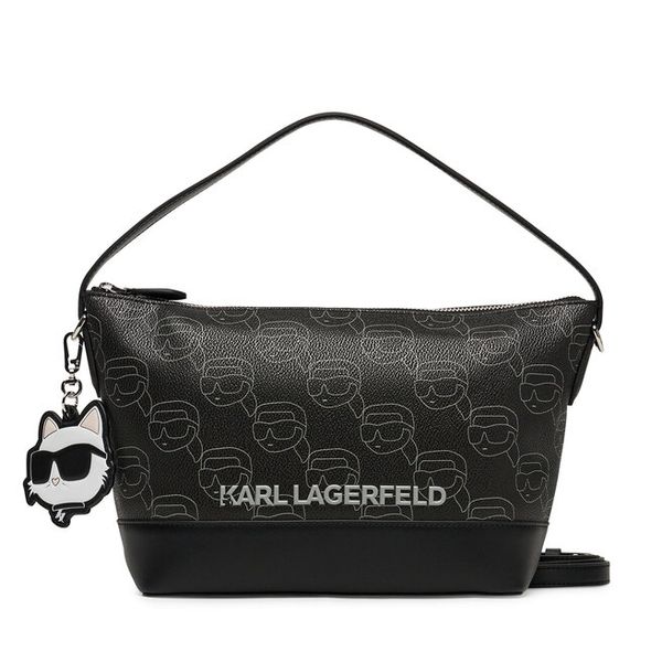 Torebka KARL LAGERFELD. Czerwone listonoszki damskie KARL LAGERFELD, bez wzorów, bez dodatków. Za 359.99 zł.