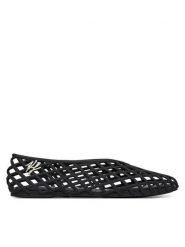 KARL LAGERFELD Baleriny Jelly Ballet KL80036 Czarny. Czarne balerinki damskie KARL LAGERFELD, bez wzorów, z syntetyku. Za 439.99 zł.