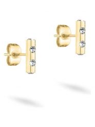 Tamaris Kolczyki-wkrętki ze szkłem rozmiar: onesize. Kolczyki damskie Tamaris, szklane. Za 131.45 zł.