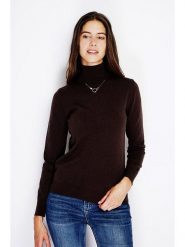 William de Faye Golf w kolorze brązowym rozmiar: 42. Brązowe golfy damskie William de Faye, bez wzorów, z kaszmiru, bez ramiączek. Za 130.99 zł.