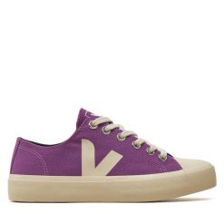 Trampki Veja. Fioletowe trampki damskie Veja, bez wzorów, bez zapięcia. Za 339.99 zł.