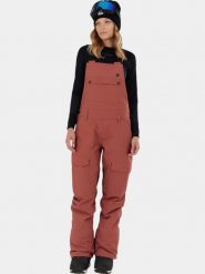 Spodnie Narciarskie Damskie Fundango Sakura Eco Bib. Czerwone spodnie sportowe damskie FUNDANGO, na zimę, m, bez wzorów, z poliesteru, narciarskie. Za 499.00 zł.