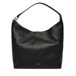 Torebka Furla. Czarne torebki klasyczne damskie Furla, bez dodatków. Za 1,839.00 zł.