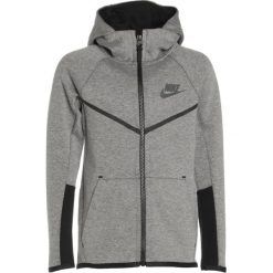 Nike Performance HOODIE Bluza rozpinana carbon heather/black/anthracite. Szare bluzy chłopięce Nike Performance, z bawełny. W wyprzedaży za 279.20 zł.