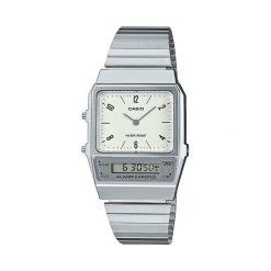 Zegarek Casio. Szare zegarki damskie Casio, srebrne. Za 259.99 zł.