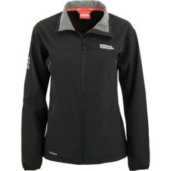 Damska kurtka softshell Nordblanc – cienka czarna. Czarne kurtki damskie NORDICA, bez wzorów, z softshellu, bez kaptura. Za 252.99 zł.