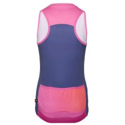 Damska koszulka termoaktywna Silvini Escolca. Czerwone koszulki damskie Silvini, bez wzorów, bez kołnierzyka, bez ramiączek. Za 249.99 zł.