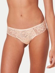 Triumph Stringi Amourette Charm Delight 10217915 Beżowy. Brązowe stringi Triumph, bez wzorów, z syntetyku. W wyprzedaży za 79.99 zł.
