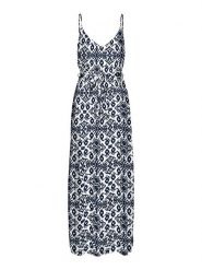 Vero Moda Sukienka w kolorze biało-granatowym rozmiar: XS. Białe sukienki damskie Vero Moda, bez wzorów, z tkaniny, bez ramiączek. Za 88.02 zł.