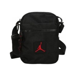 Saszetka torebka listonoszka Nike Jordan RISE FESTIVAL. Czarne nerki i saszetki damskie Jordan, bez wzorów. W wyprzedaży za 105.00 zł.