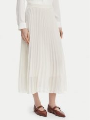 Marella Spódnica plisowana Gabbia 2613101085 Écru Regular Fit. Spódnice damskie Marella, bez wzorów, z syntetyku. Za 1,159.00 zł.