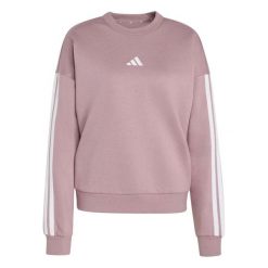 Bluza Adidas Sport Bluza W 3S Fl Swt Damskie. Fioletowe bluzy damskie Adidas, s, bez wzorów, z bawełny, bez kaptura. Za 297.99 zł.