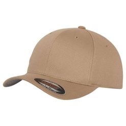 Czapka z Daszkiem Brandit Flexfit Khaki. Zielone czapki z daszkiem damskie Brandit, bez wzorów. Za 68.15 zł.