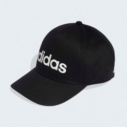 Czapka z daszkiem ADIDAS. Białe czapki z daszkiem damskie Adidas, bez wzorów, ze splotem. Za 69.99 zł.