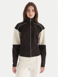 Patrizia Pepe Bluza 2M4508/A664-K103 Czarny Regular Fit. Czarne bluzy damskie Patrizia Pepe, m, bez wzorów, z syntetyku, bez kaptura. Za 1,299.00 zł.