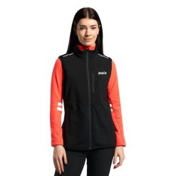 Kamizelka narciarska damska Swix Focus Warm. Czarne kamizelki damskie Swix, m, bez wzorów, bez kaptura. W wyprzedaży za 501.05 zł.