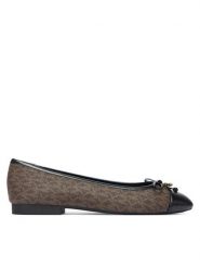 MICHAEL Michael Kors Baleriny Piper 40T6PIFP1B Brązowy. Brązowe balerinki damskie MICHAEL Michael Kors, bez wzorów, ze skóry. Za 609.99 zł.