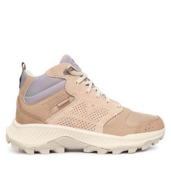 Trekkingi Merrell. Brązowe obuwie trekkingowe damskie Merrell, bez zapięcia. Za 479.99 zł.
