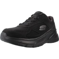Buty SKECHERS 150386S FASHION FIT 2.0 VINTAGE Czarny. Czarne obuwie trekkingowe damskie Skechers, z syntetyku, bez zapięcia. Za 305.99 zł.