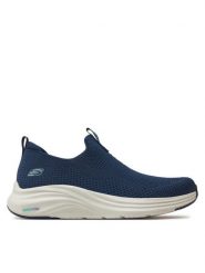 Skechers Sneakersy Vapor Foam-True Classic 150020/NVY Granatowy. Niebieskie obuwie sportowe damskie Skechers, z materiału, bez zapięcia. Za 219.99 zł.
