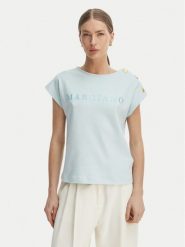 Marciano Guess T-Shirt G6GI04 K3505 Niebieski Regular Fit. Niebieskie t-shirty damskie Marciano Guess, xxs, z aplikacjami, z bawełny, bez kołnierzyka. Za 289.99 zł.