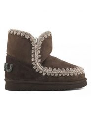 Mou Skórzane botki zimowe w kolorze brązowym rozmiar: 38. Brązowe botki damskie Mou, na zimę, ze skóry, bez obcasa, bez zapięcia. Za 695.99 zł.