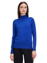 Betty Barclay Golf w kolorze niebieskim rozmiar: 36. Niebieskie golfy damskie Betty Barclay, bez wzorów, ze splotem, bez ramiączek. Za 82.99 zł.