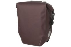 Torba rowerowa pojedyncza Shelter Large wodoodporna z kieszenią na laptopa. Brązowe torby na laptopa AGU, bez wzorów, z materiału. Za 290.50 zł.