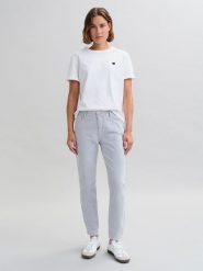 OPUS Dżinsy - Slim fit - w kolorze jasnoszarym rozmiar: 40/L28. Szare jeansy damskie Opus. Za 158.10 zł.