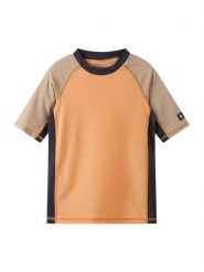Reima Koszulka do pływania Uiva 5200149G Pomarańczowy. Brązowe t-shirty i koszulki chłopięce Reima, bez wzorów, z syntetyku, bez kołnierzyka, bez ramiączek. Za 159.99 zł.