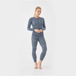 Komplet damskie bielizny termoaktywnej Viking Lana Pro, z wełną Merino. Szare komplety bielizny Viking, bez wzorów, z wełny. Za 373.00 zł.