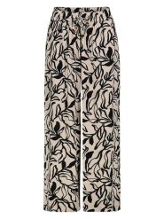 Eight2Nine Spodnie w kolorze beżowo-czarnym rozmiar: XS. Brązowe spodnie materiałowe damskie Eight2Nine, bez wzorów, z materiału. Za 86.99 zł.