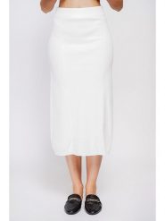 William de Faye Spódnica w kolorze białym rozmiar: 38. Białe spódnice damskie William de Faye, na co dzień, bez wzorów, ze splotem, klasyczne, midi. Za 113.99 zł.