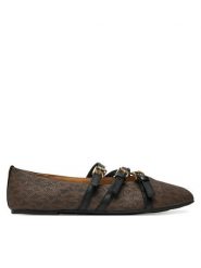MICHAEL Michael Kors Baleriny Indy 40T5IDFP1B Brązowy. Brązowe balerinki damskie MICHAEL Michael Kors, bez wzorów, ze skóry. Za 599.99 zł.