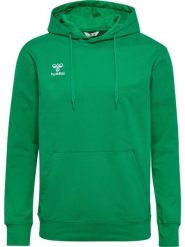 Bluza z kapturem Hummel Go 2.0. Szare bluzy damskie Hummel, s, bez wzorów, z bawełny, z kapturem. Za 270.50 zł.