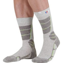 Skarpetki Monnet Lin Haute. Szare skarpetki damskie MONNET, bez wzorów. Za 158.50 zł.