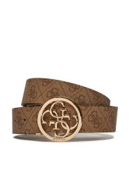 Guess Pasek BW9166 P4235 Brązowy. Brązowe paski damskie Guess, z aplikacjami, ze skóry. Za 206.99 zł.