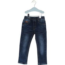 Granatowe Jeansy Inhabit. Jeansy chłopięce marki 4F. Za 29.99 zł.